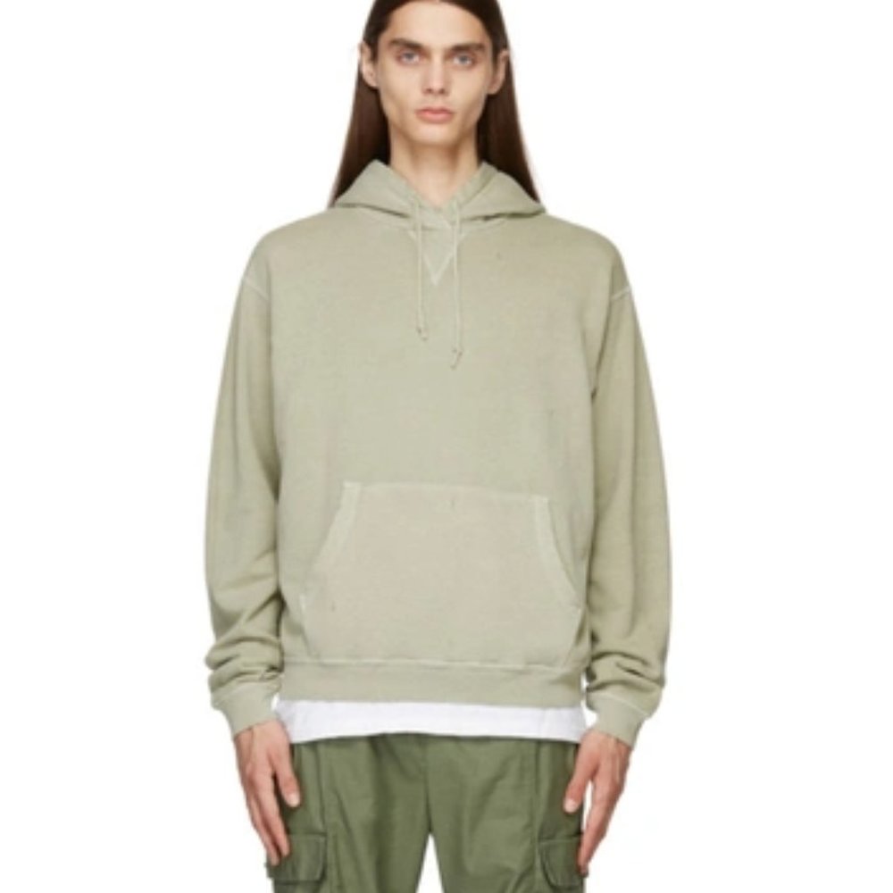 John Elliott Green Hoodie